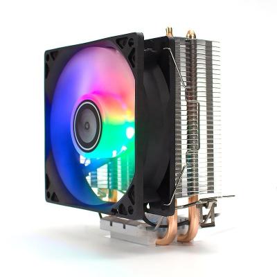 China Computer best selling case fan fiit heatstick fans cpu cooler RGB fan for Intel LGA115X LGA 2011 AM4 for sale