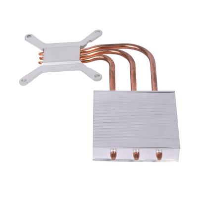 China Computer Case Customized Radiator Copper Heatpipes Heatsink with high quality and competitine price for sale