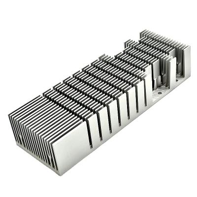 China Custom Aluminum Heatsink Profiles Extrusion IGBT Aclidinium Radiator For Power Heatsink Electronic Passive Metal Cooling Parts for sale