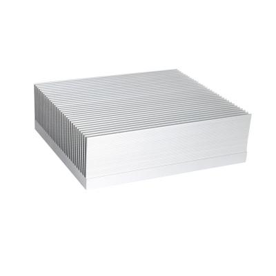 China High quality aluminum skived radiator fin heatsink for medical equipment tamrock cnc machining parts aclidinium customize for sale