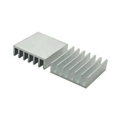 China Custom electronic aluminum heatsink 20*20*10mm heatsink industrial extruded aclidinium aluminum heatsink tamrock for sale