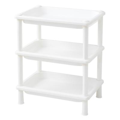 China Kitchen Good Quality Room Storage Shelves Plastic Storage Shelves For Home for sale