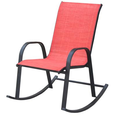 China Hot Sale Modern Cheap Outdoor Garden Pool Garden Rocking Chair Patio Relaxing Rocking Chairs For Yard for sale