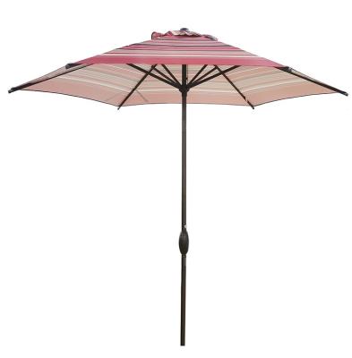 China 7.5ft Durable Patio Lounge Umbrella Table Umbrella Outdoor Market Umbrella with Crank and Tilt Waterproof Protection for Outdoor for sale