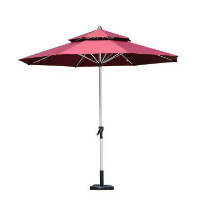 China Wholesale Durable Modern Custom Beach Umbrella Parasols Folding Sunshade Bistros Patio Umbrella For Yard for sale