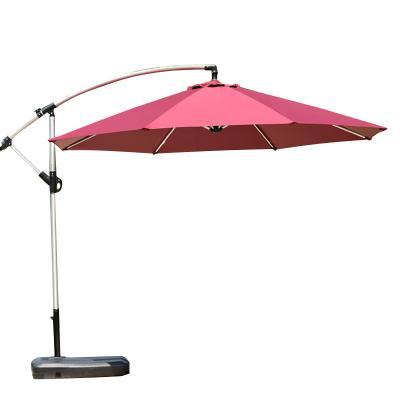 China 3m Durable Hot Selling Hanging Cantilever Patio Umbrella with Crank Handle Garden Shed Waterproof Outdoor Umbrella for Yard for sale