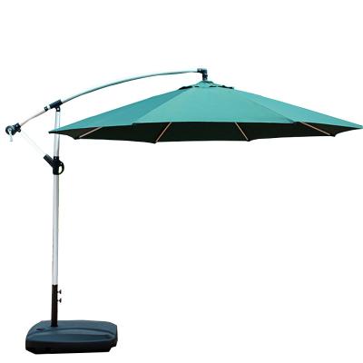 China Wholesale Good Quality Durable Outdoor Patio Banana Umbrella Aluminum Hanging Garden Sun Shade Large Parasol For Yard for sale