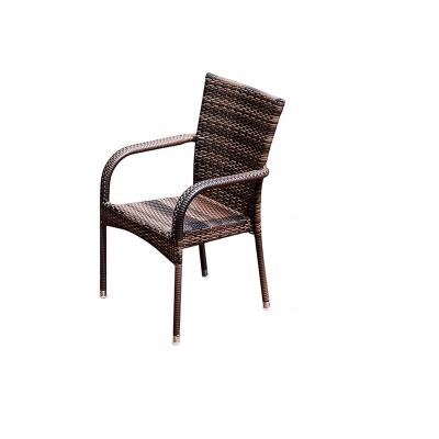 China High Quality Outdoor Rattan Chair Armchair Dining Time Furniture Rattan Furniture Outdoor Chair for sale