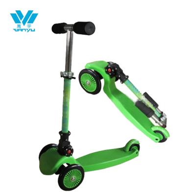 China PVC Kick Scooter Three Wheels Kids Scooter Twist Scooter With Light for sale