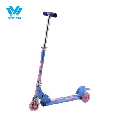 China PVC Christmas Children's Gift 95mm Wheel Kick Scooter for sale