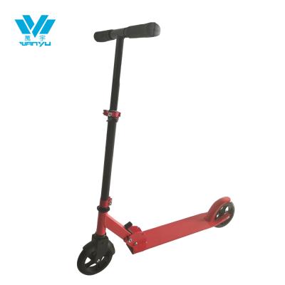 China Custom 145mm STEEL Wheel Kick Kick Foot Scooter For Adults for sale