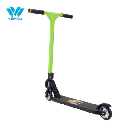 China Safety BSCI Factory EN14619 Certificate 100mm Wheels Scooter Pro Stunt Scooter With T Bar for sale