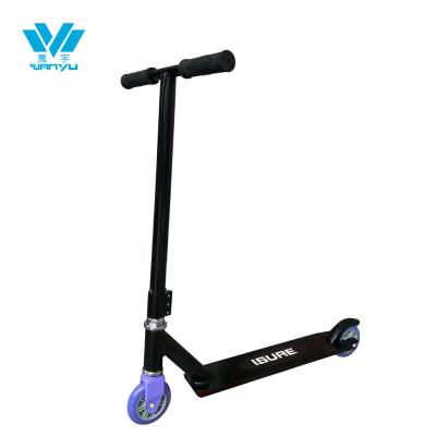 China PVC Customized Freestyle Design 360 T Pro Shape Handlebar Stunt Scooter For Adult for sale