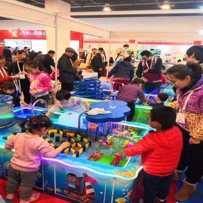 China Amusement Part China Supplier Water Play Equipment Fiberglass Product Water Game Machine for sale