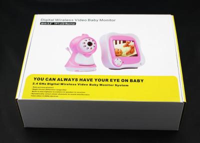 China Digital Video Baby Monitor With Night Vision , Children care 2.4 Ghz Wireless Baby Monitor for sale