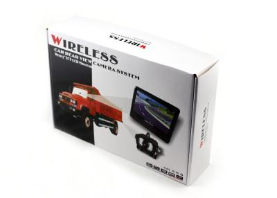 China Universal Car Wireless Reverse Parking Camera with 7 - inch TFT monitor for sale