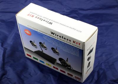 China Professional Indoor Villa Surveillance 4 channel DVR security system 2.4G for sale