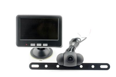 China Universal Automobile Night Vision license plate backup camera With monitor 4.3 inch for sale