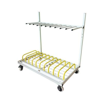 China Corrosion Protection Aluminum Profile Display Shelf Duty Pallet Racking Shelving Storage For Sale for sale