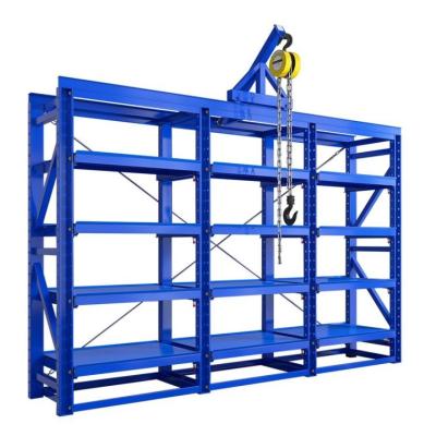 China Corrosion Protection Stable And Durable Multi Layer Mezzanine Tool Rack Mold Racking Pallet Shelves for sale