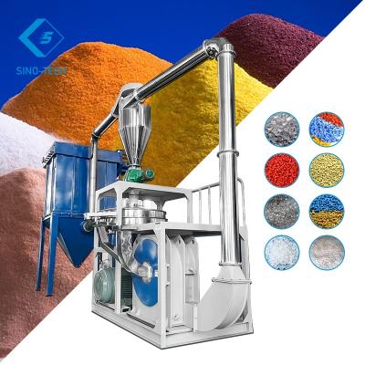 China Building Material Shops High Speed ​​PE PVC PP Plastic Scraps Grinding Milling Machine Disc Plastic Pulverizer Machine for sale