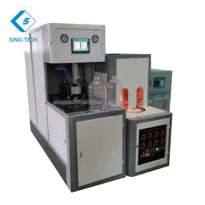 China Bottle Semi Automatic 2 Cavities Hot-selling Pet Bottle Making Equipment Stretch Blow Molding Machine for sale