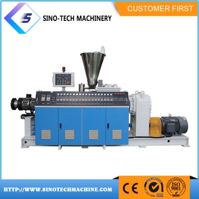 China PVC Pipe /floor/Ceiling And Wall Panel Edge Strip / Cable Trunking Make To Control Rubber Nylon Monofilament Extruder Machine for sale