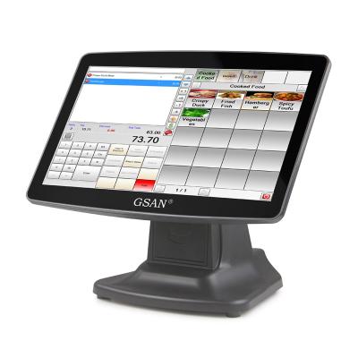 China Supermarket Touch Screen All In One POS Machine Price Point Of Sale System for sale