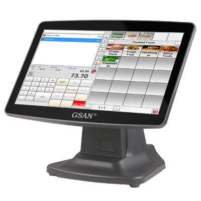 China Supermarket Factory Direct Sale 15.6 Inch Touch Screen Supermarket POS System All In One for sale