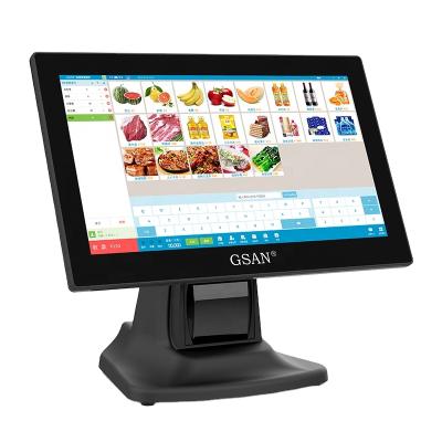 China Supermarket High Definition POS Equipment Manufacturer 15.6 Inch Touch Screen Terminal All In One POS System for sale