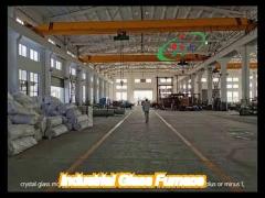 1000℃ crystal glass mosaic furnace production line