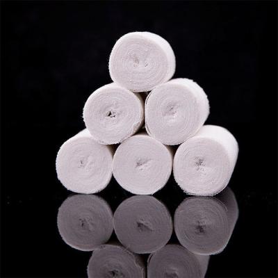 China 100% Cotton Yarn Gauze Bandage Roll Medical Bandage Dressing Comfortable for sale