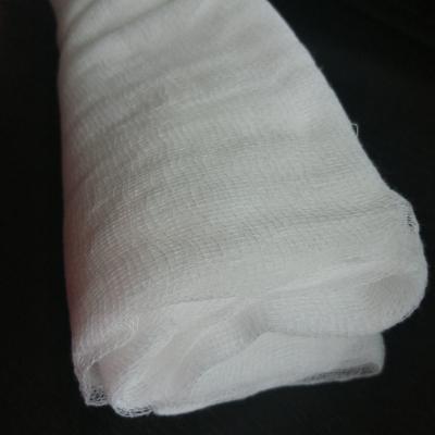 China High Breathability White Absorbent Gauze - Soft and Comfortable Medical Textile for sale