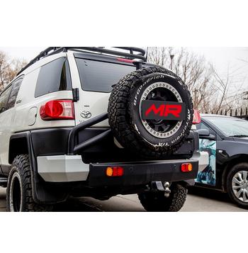 China Alloy Pick Up 4X4 Car Parts Rear Bumper Bull Bar For FJ Cruiser for sale