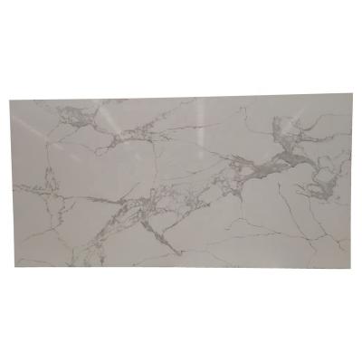 China Modern Prefab Polished Popular Heat Resistant Quartz Cutted Stone Slab For Fireplace for sale