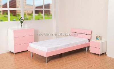 China Morden modern bedrooms, high gloss bedroom, modern high gloss bed, Northern European style bedroom for sale