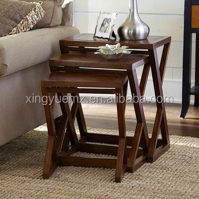 China Solid wood nesting solid wood table, wood nesting table, Z-table, for sale