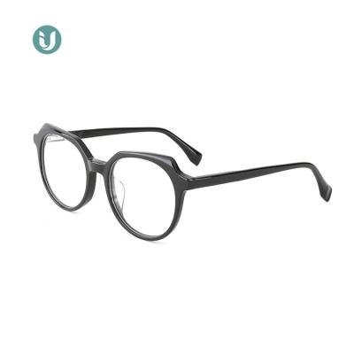 China IU-15079 Latest Prescription Fashion Style Acetate Glass Frames For Women for sale