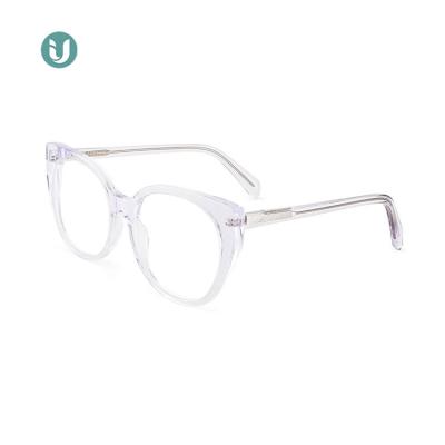 China IU-39037 Prescription New Arrival Women Acetate Glass Casual Eye Frames for sale