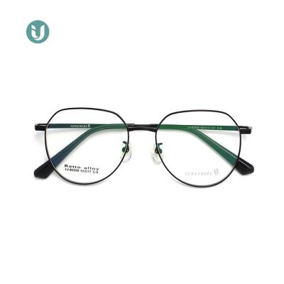 China Prescription 83359 China Metal Spectacle Frames Optical Lenses, Spectacle Frames Fashion Men Women for sale