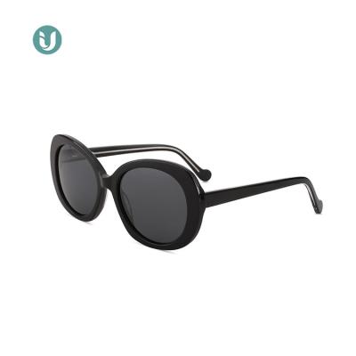 China Wholesale Custom Luxury Cat Eye IU-31071 Sun Glasses Shape Acetate Sunglasses for sale