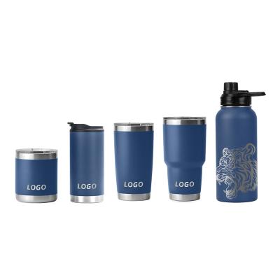 China Durable 32oz Vacuum Tumbler Travel Coffee Mug Double Wall Stainless Steel Water Bottle for sale