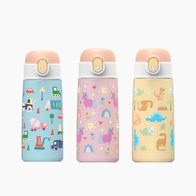 China Sustainable Double Wall Water Bottle Stainless Steel Vacuum Flask Leak Proof Flask For Kids for sale