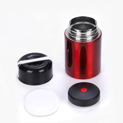 China Large capacity stainless steel vacuum insulated food jar for hot and cold food for sale