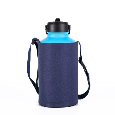 China New Design Waterproof Neoprene Water Bottle Holder Sleeve Water Bottle Bag Carrier for sale