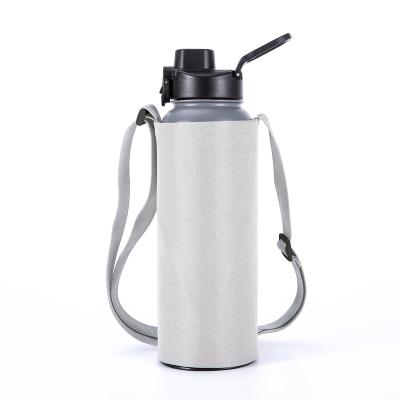 China Waterproof Sleeve Bottle Bag Pouch Holder Water Bottle Carrier With Strap for sale