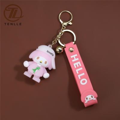 China Anime PVC Cartoon Key Chain Custom Key Chain Promotion PVC Soft Rubber Key Chain Custom PVC Key Chain for sale