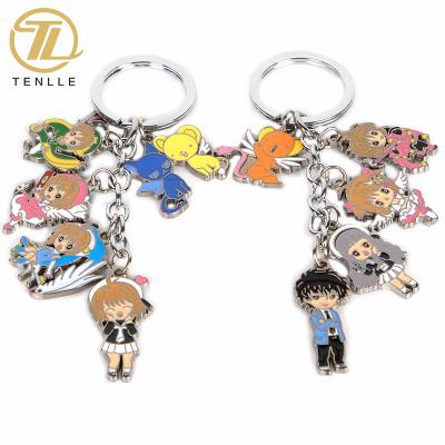 China Wholesale Souvenir Gifts Promotion Heitalia Key Chain Pet Dog Trained To Enamel Anime Key Chain Key Chain for sale