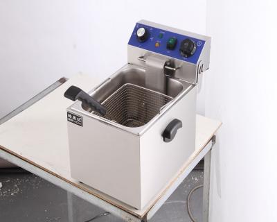 China food & Beverage factory commercial french fries electric fryer machine equipment for resturant for sale