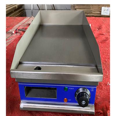 China Hot selling commerical stainless steel all flat table electric griddle with competitive price for sale